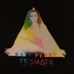 Katy Perry Prismatic World Tour T-Shirt Size Small Black